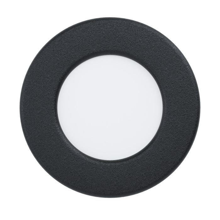 LED-REC.SPOT Ø86 BLACK 4000K