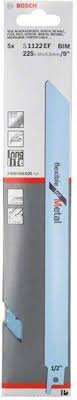 Bosch - reciprozaagblad bimetaal 225mm - 5x