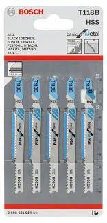 Bosch - decoupeerzaagblad HCS T118B 67mm - 5stuks