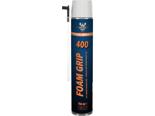 MONTAGELIJM PU FOAM GRIP 400 - 750ML