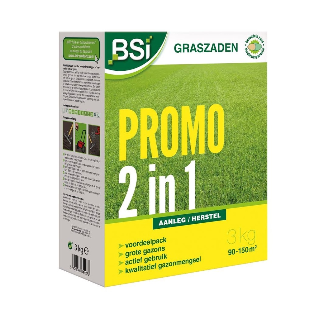 HERSTEL GRASZAAD PROMO 2IN1 3KG
