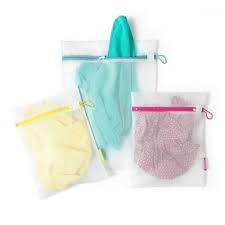 WASZAKJES - SET VAN 3 - WHITE