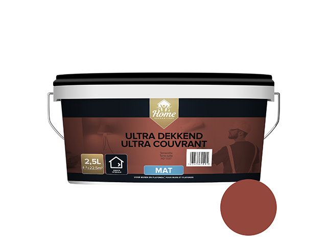 ULTRADEKKEND 2.5L MAT TERRACOTTA