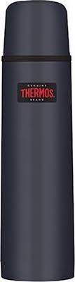 THERMOS FBB ISOLEERFLES 0.5L BLAUW - DRAAIKNOP