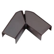 DLP PLATTE HOEK 20X12.5 BRUIN