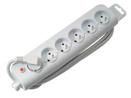 Profile 6V stopcontact + 3m snoer wit