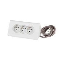 3V STOPC+2XUSB+TABLETHOUDER+1.5M WIT