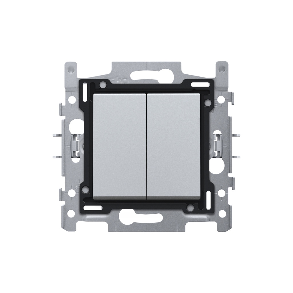 SCHAKELAAR 2XWISSEL INTENSE STERL