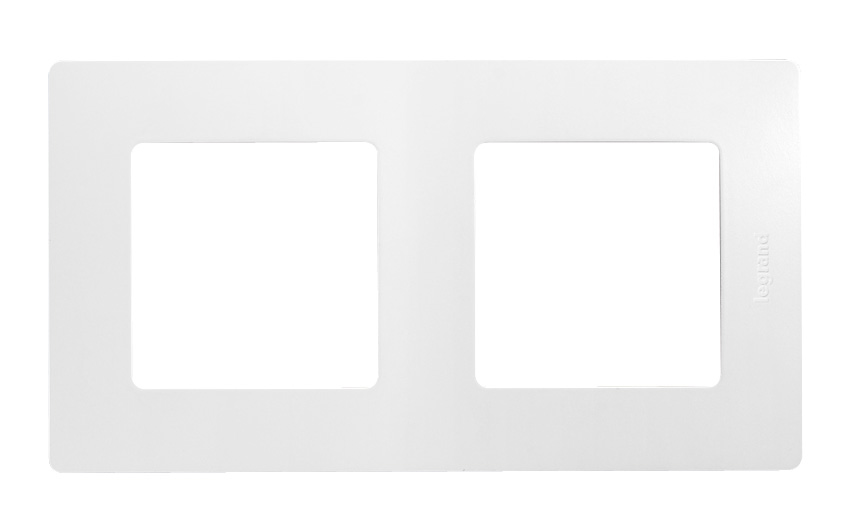 AFDEKPLAAT 2V VERT/HOR NILOE WIT