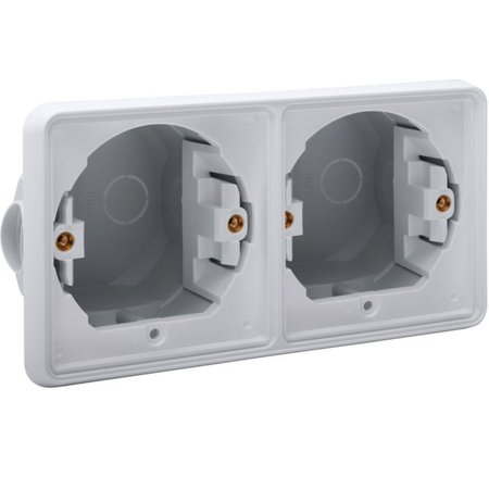 NEW HYDRO INBOUWKADER 2X HOR GRIJS