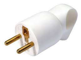 STEKKER MET OOG 2P+A GRIJS