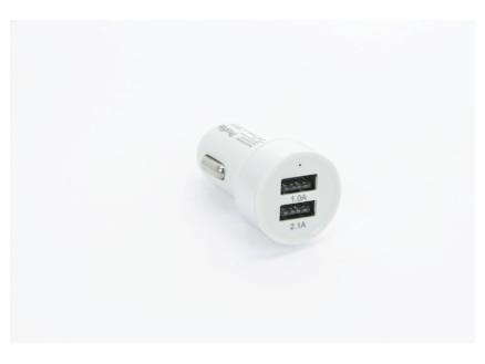 AUTOLADER 2XUSB 2.1A+1A