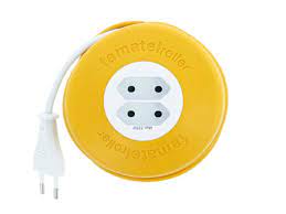 VERLENGSNOER OPROLBAAR 3M 2X2.5A ORANJE