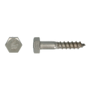 HOUTDRAADBOUT DIN 571 Ø6X80 A2 - 100ST