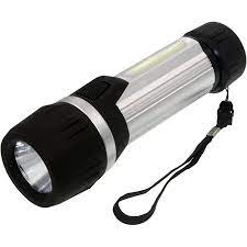 ZAKLAMP LED ALU 2IN1 3W 200LM ZILV