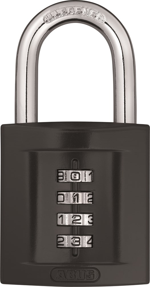 Abus 158/50 cijferhangslot zwart