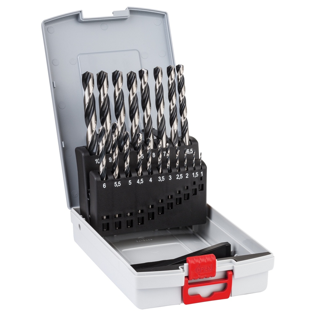 SET METAALBOOR HSS POINTEQ (19ST)