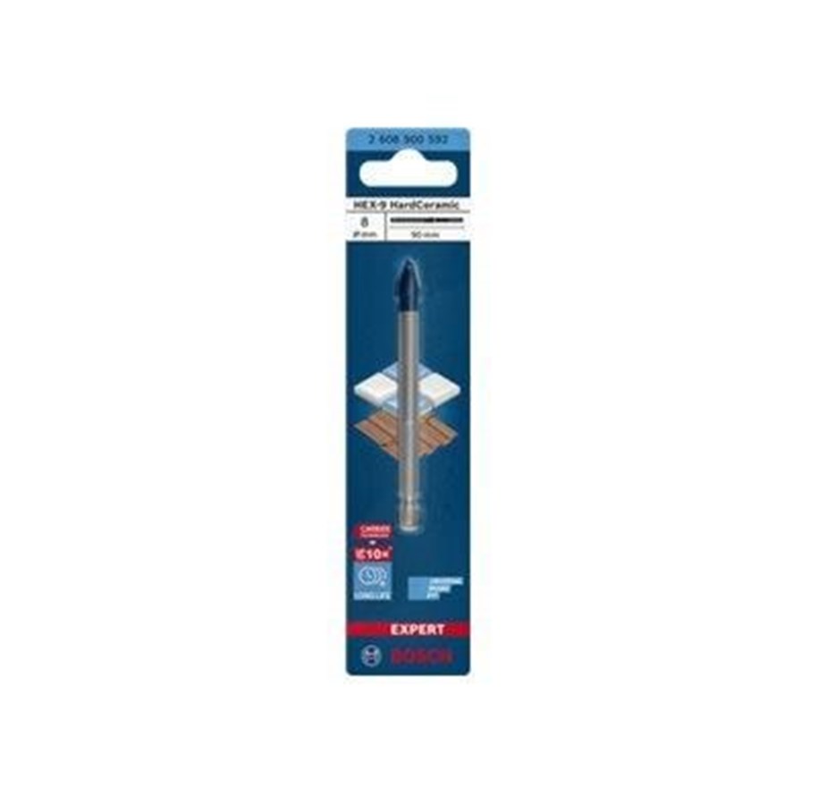 BOSCH - TEGELBOOR HEX-9 HARDCERAMIC 8X90
