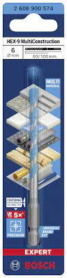 BOSCH - BOOR HEX-9 MULTI CONSTRUCTION 6X60X100