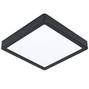 Eglo Fueva 5 LED opbouwarmatuur 210x210mm zwart 2100lm 4000K
