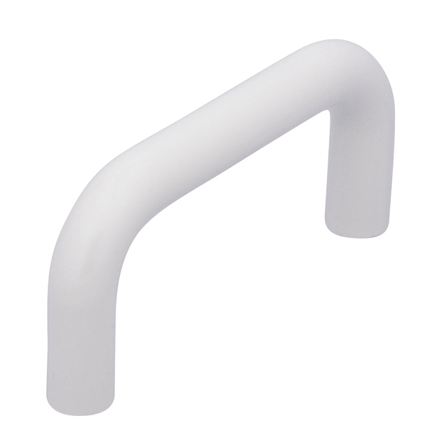 2 Meubelgrepen kunststof wit 64mm