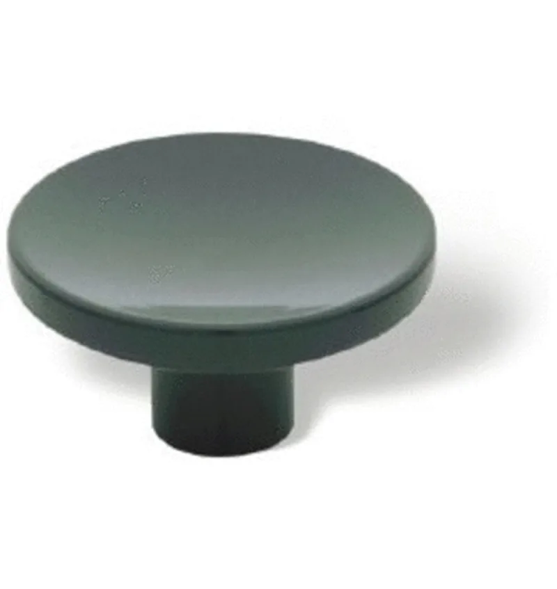 Meubelknop kunststof zwart 40mm