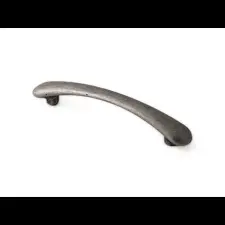 Meubelgreep Jeronme antiek tin 96mm