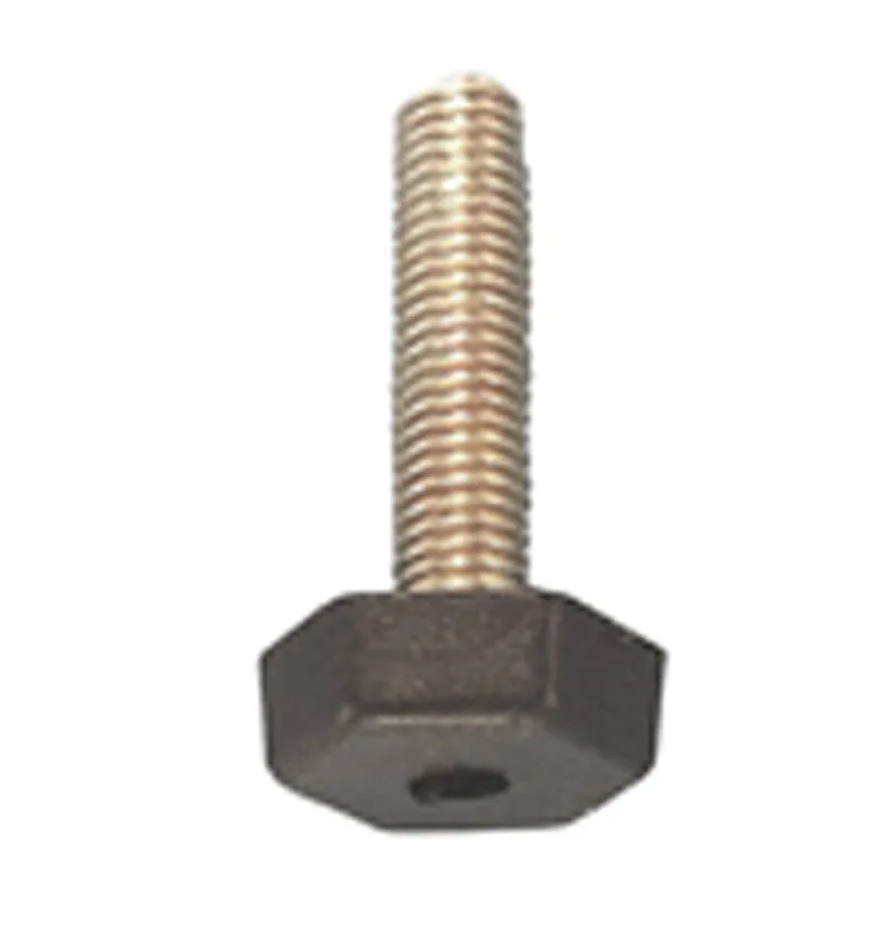 4 Stelbouten + 4 schroefmoeren M8x50mm