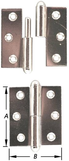 2 Meubelpaum Bolk Verme links 50x45mm