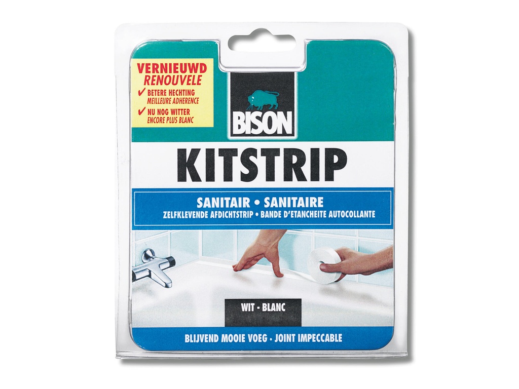 BISON KITSTRIP WIT 38MMX3.35