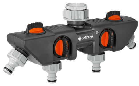 [20023] Gardena 4-weg waterverdeler