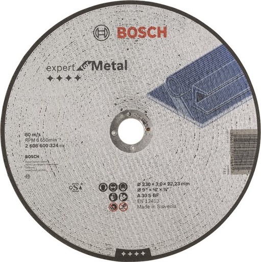 [25420] Bosch slijpschijf metaal 230x3mm