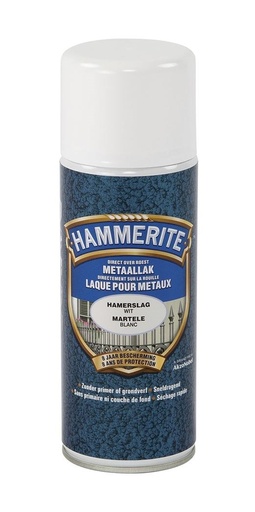 [28042] HAMMERITE HAMERSLAGLAK 400ML WIT