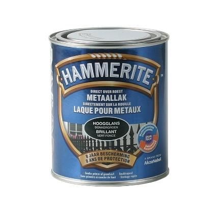 [28058] Hammerite hoogglanslak donkergroen 750ml