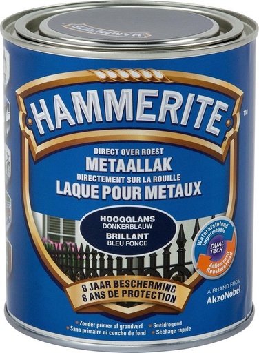 [28062] Hammerite hoogglans donkerblauw 750ml