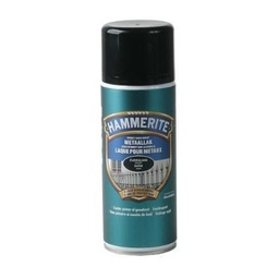[28163] HAMMERITE SATIJNGLANSLAK SPRAY 400ML ZWART