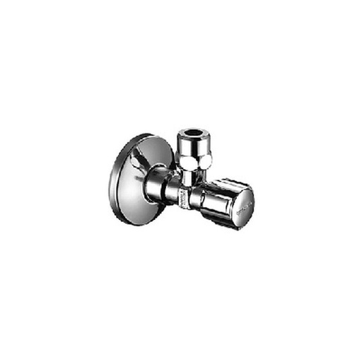 [30658] Schell hoekstopkraan verchroomd 1/2 x 10mm