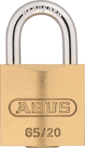 [34386] Abus 65/20 hangslot messing