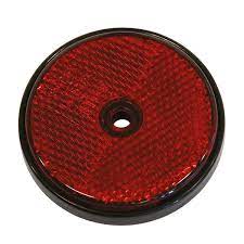 [37121] REFLECTOREN ROND 70MM ROOD 2ST