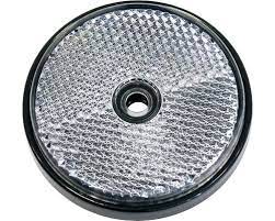 [37122] REFLECTOREN ROND 70MM WIT 2ST