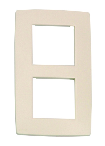 [38521] AFDEKPLAAT 2V VERT ORIGINAL CREAM
