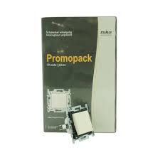 [38565] ECO schakelaar 1P cream
