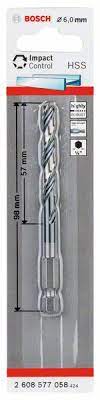 [84359] Bosch - impact control HSS 6mm