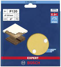 [84641] BOSCH - SCHUURVEL C470 150 - G120 - 6 GATEN - 5X