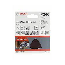 [84853] BOSCH - SCHUURVEL - 93MM - KORREL 240 - 6G - 5X