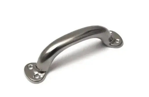[39321] Holle greep hoog mod. vernikkeld - 145mm