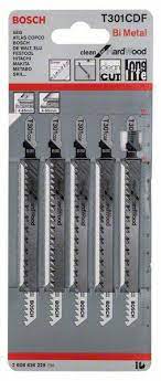 [84166] BOSCH - 5X BLAD T301XCDF CLEAN HARD WOOD
