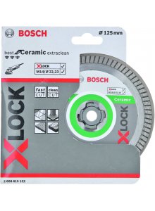 [84125] BOSCH - XLK DIAM SCJIJF BEST CER ECT 125X1.4
