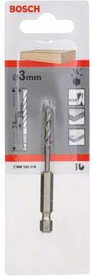 [84059] Bosch - houtspiraalboor SS 6kant 3x33x74