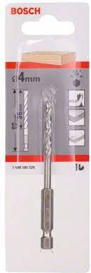 [84060] Bosch - houtspiraalboor HSS 6kant 4x43x88